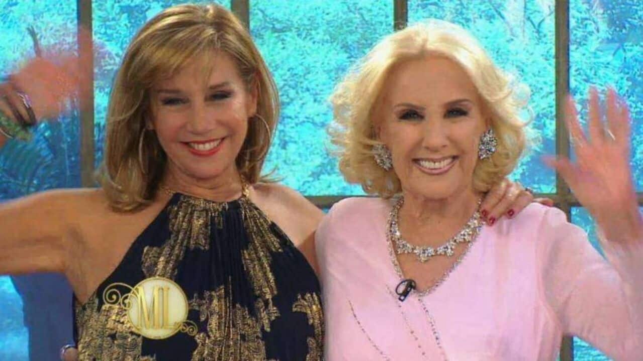 Marcela Tinayre y Mirtha Legrand