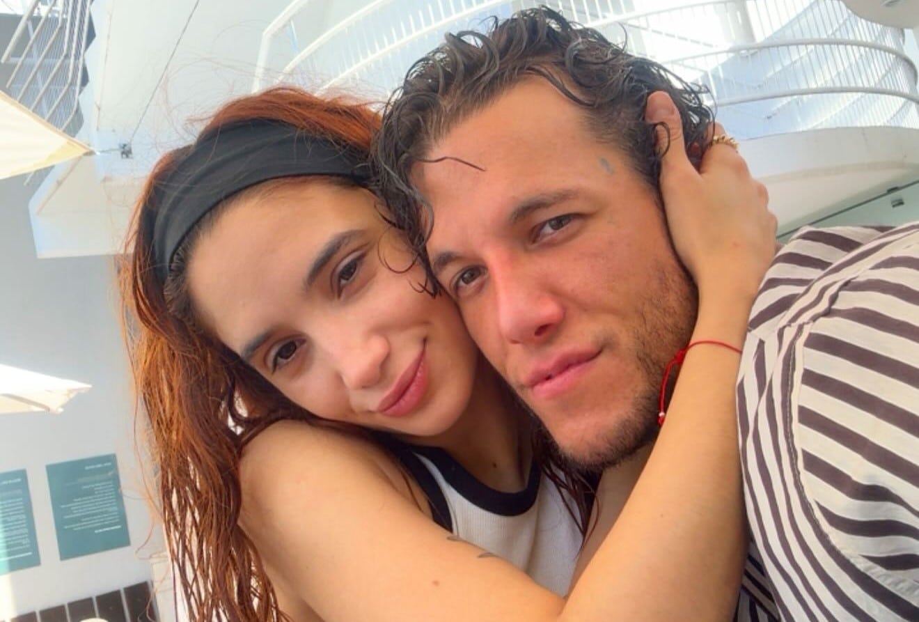 Melody Luz y Alex Caniggia