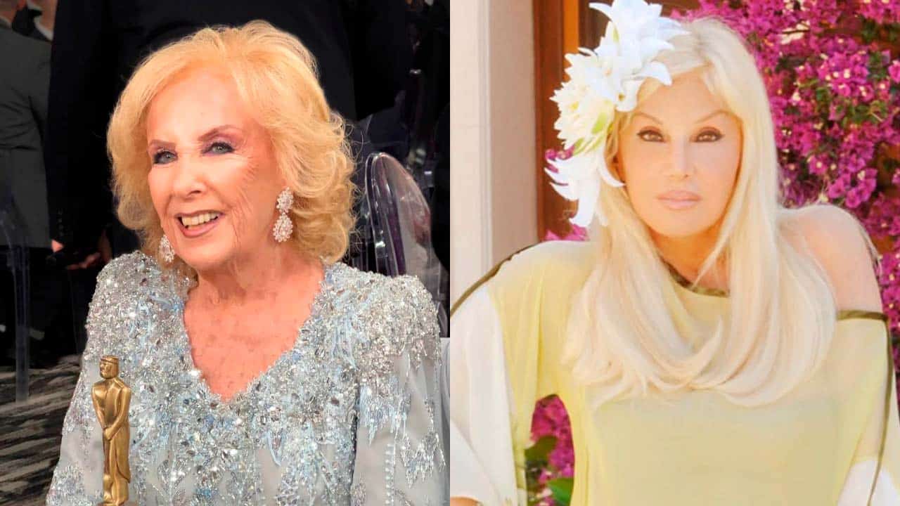Mirtha Legrand y Susana Giménez