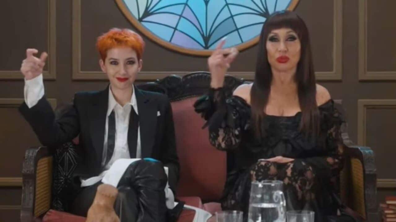 Sofía Gala y Moria Casán