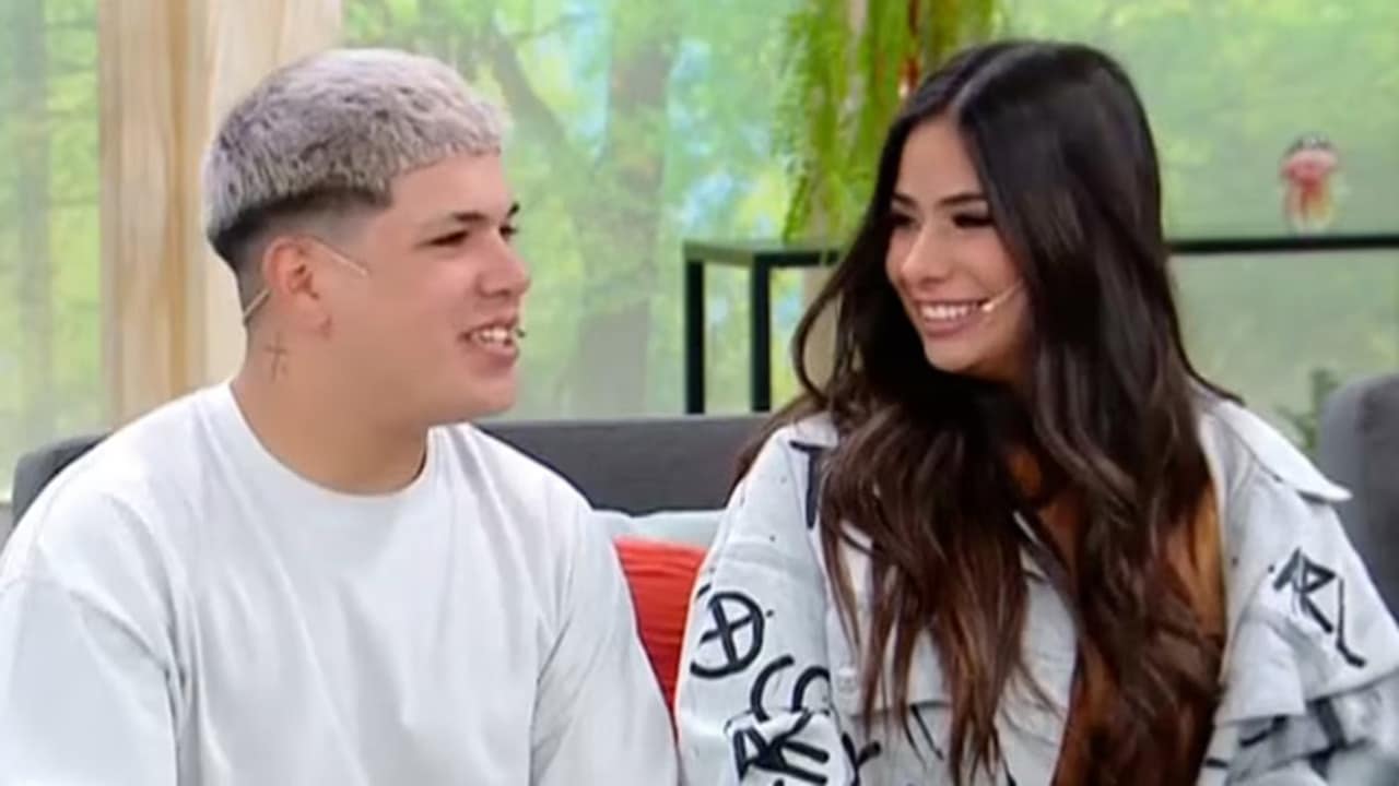 Thiago Medina y Daniela Celis