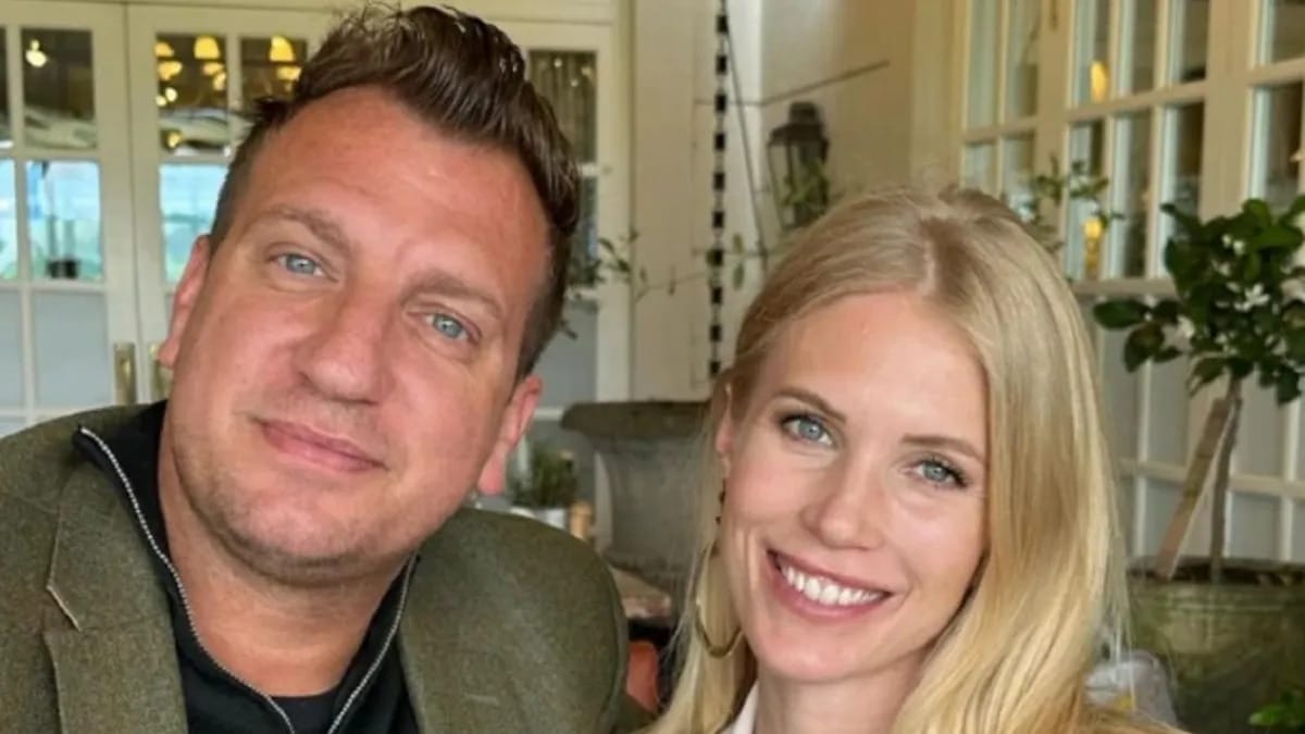 Maxi López y Daniela Christiansson