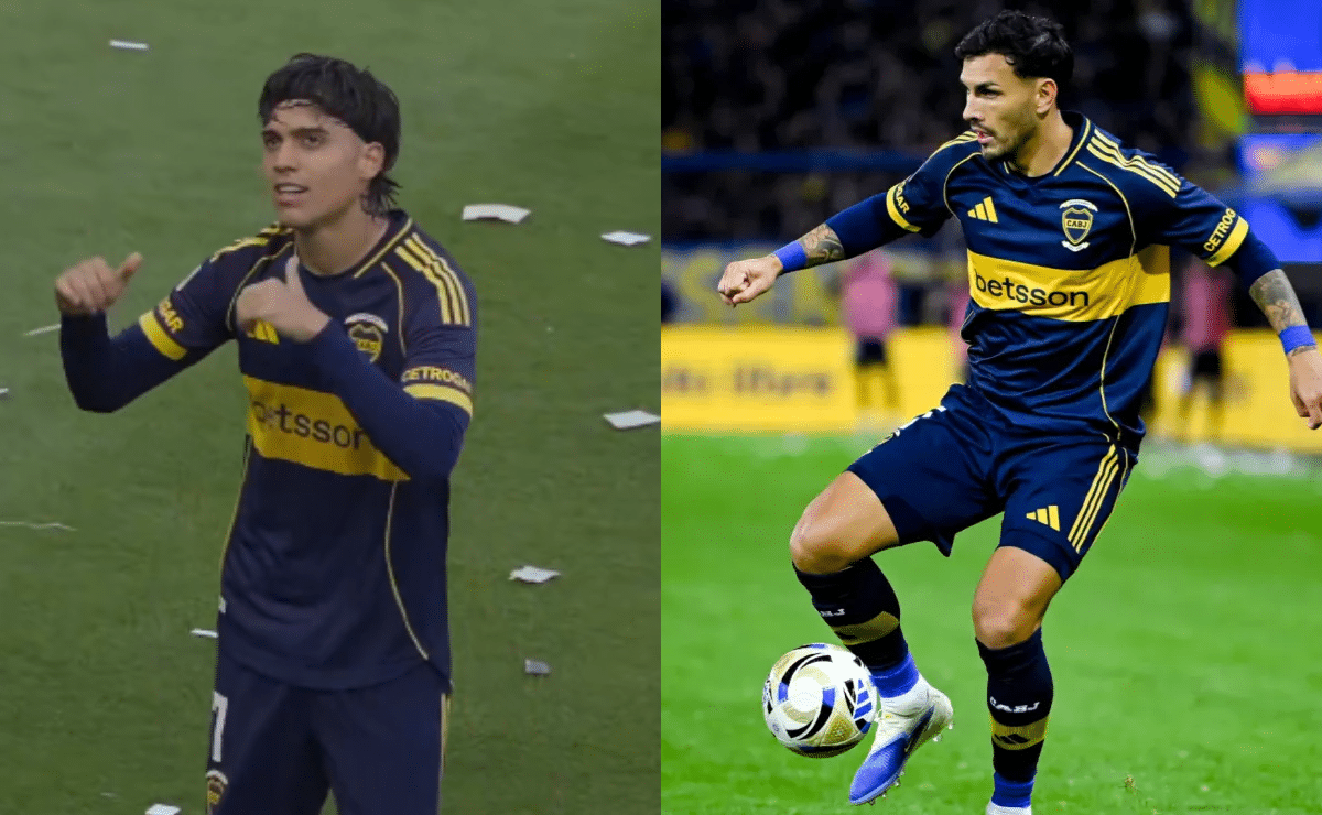 Exequiel Zeballos Leandro Paredes