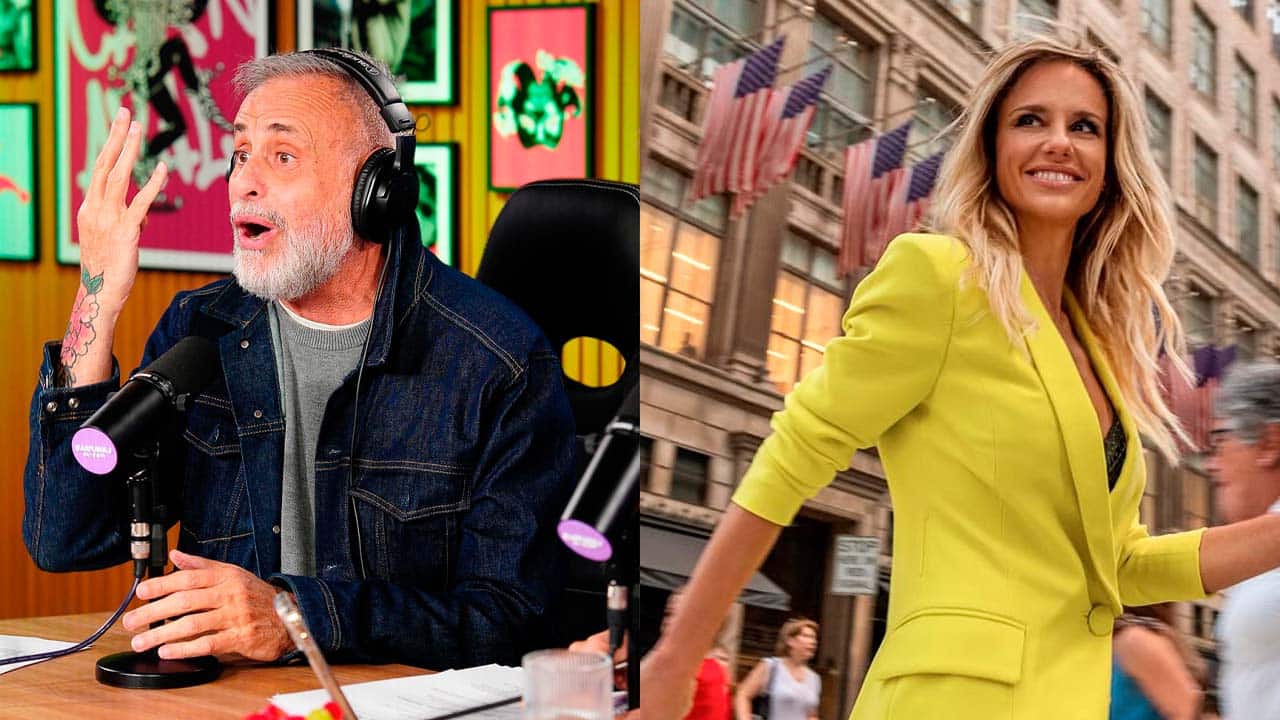 Jorge Rial y Mariana Fabbiani