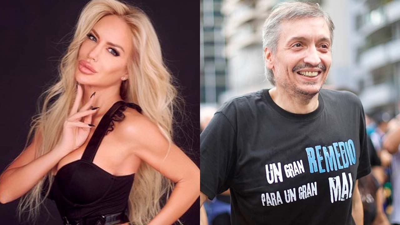 Luciana Salazar y Máximo Kirchner