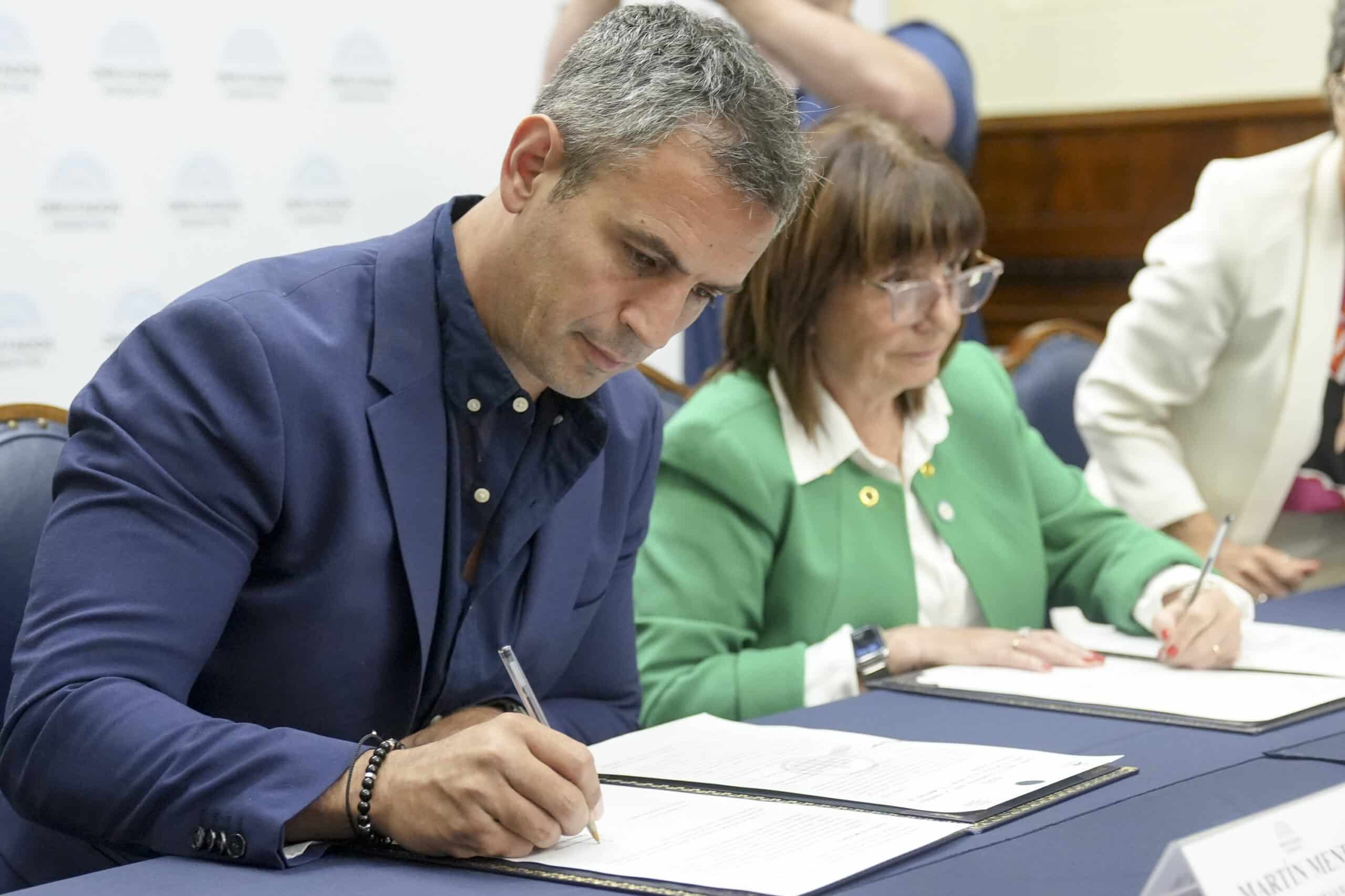 Patricia Bullrich y Martín Menem