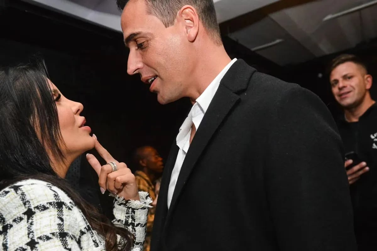 Charlotte Caniggia y Roberto Storino