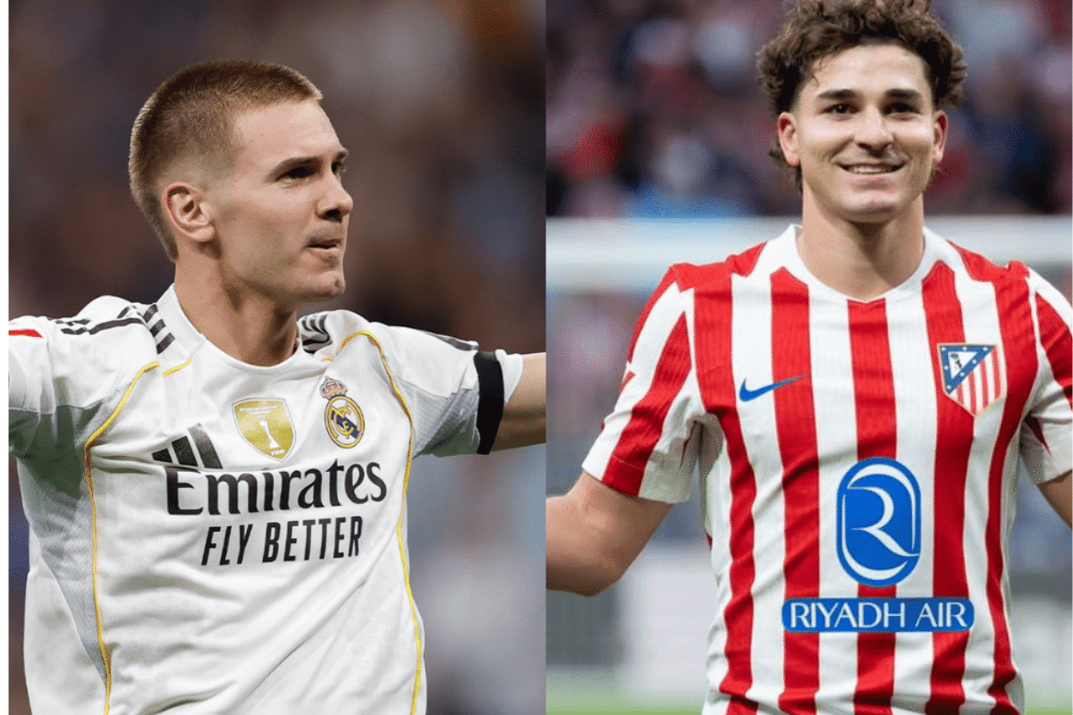 Mastantuono y Julián Álvarez