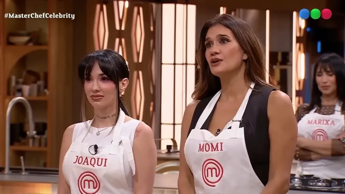 La Joaqui y Momi en MasterChef Celebrity