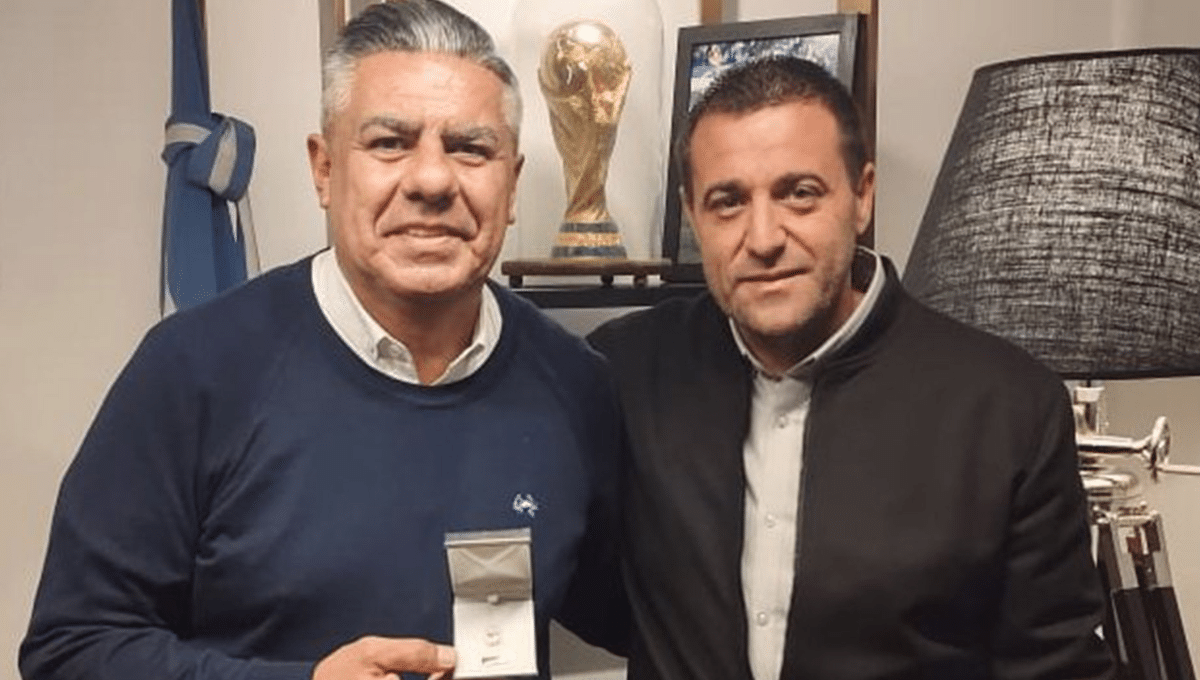 Chiqui Tapia y Pablo Toviggino