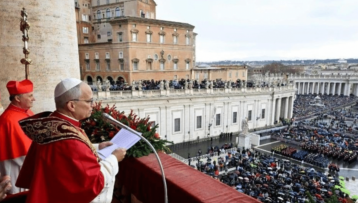 León XIV Bendición