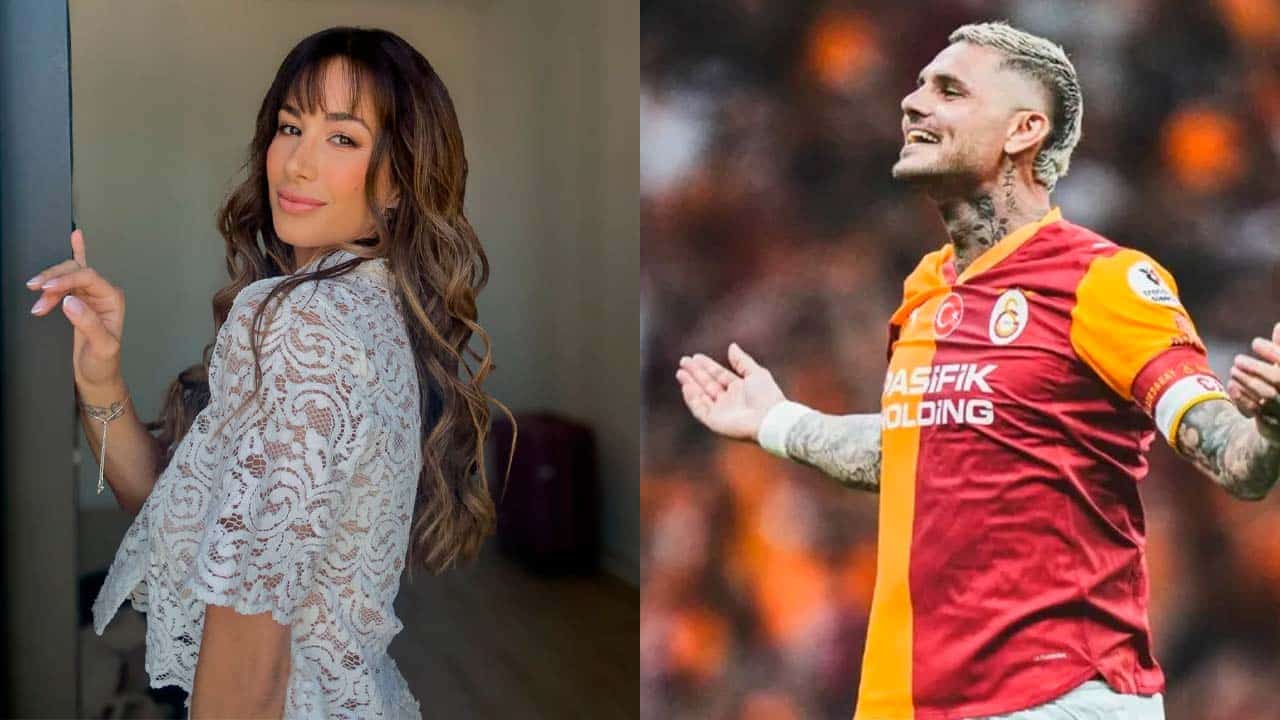 Estefi Berardi y Mauro Icardi