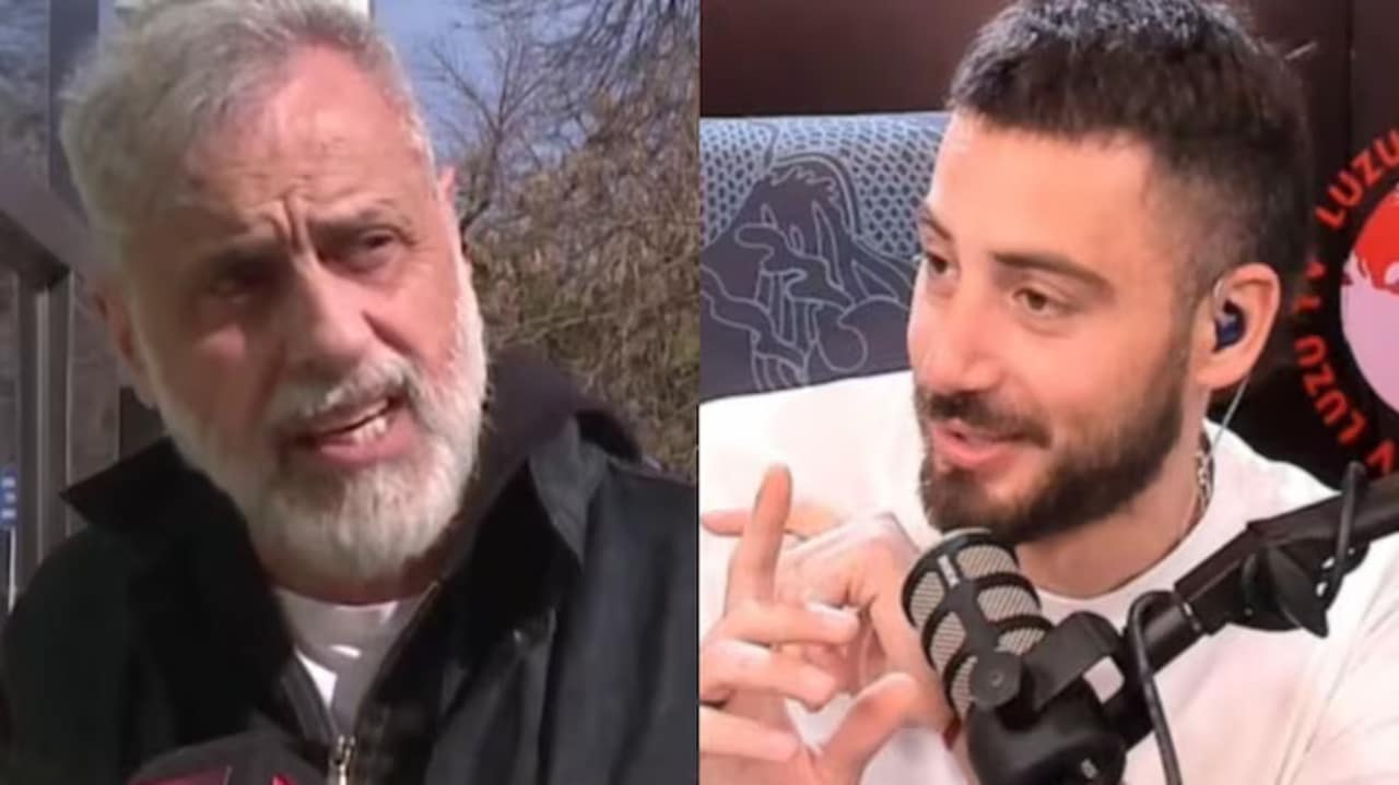 Nico Occhiato y Jorge Rial