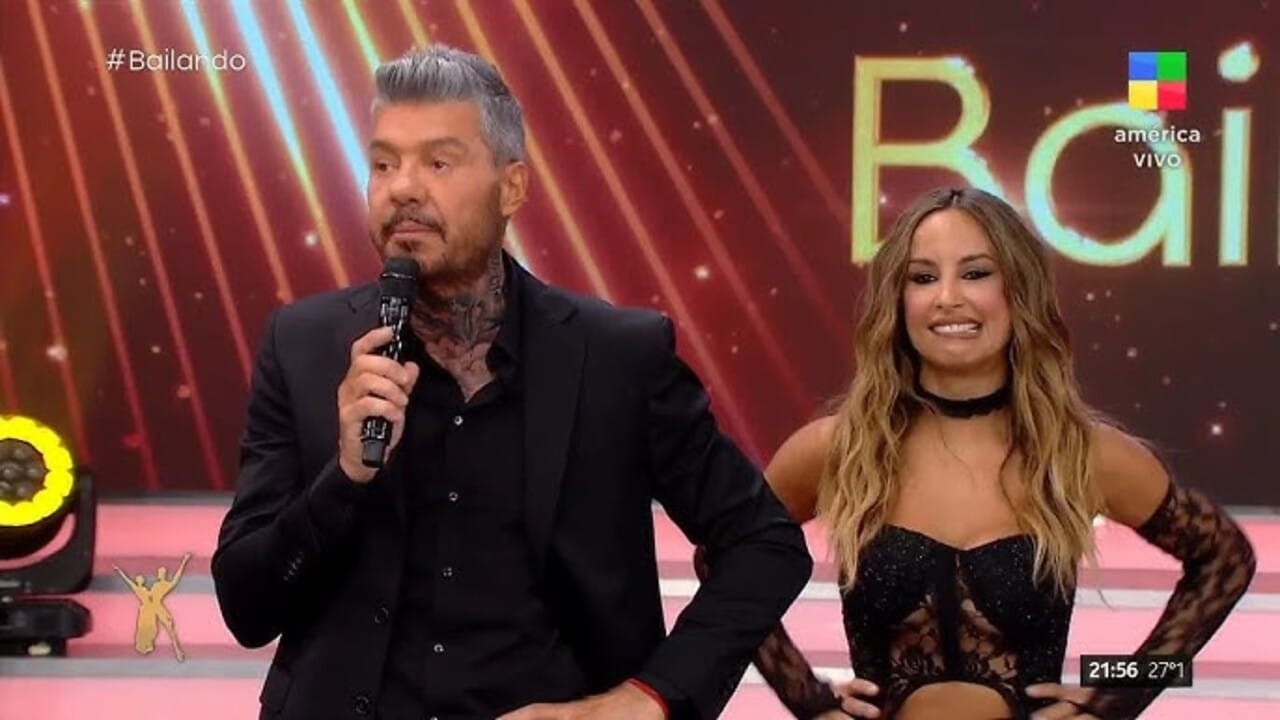 Marcelo Tinelli y Lourdes Sánchez