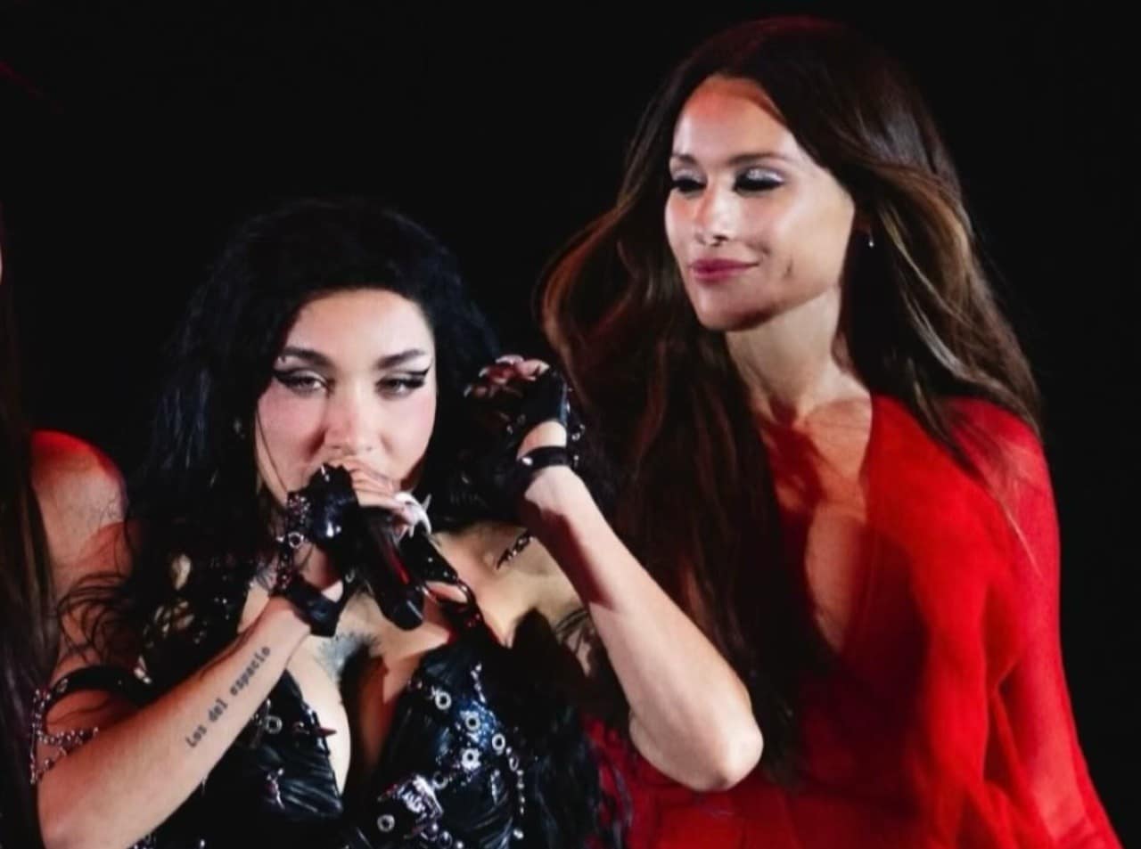 María Becerra y Pampita