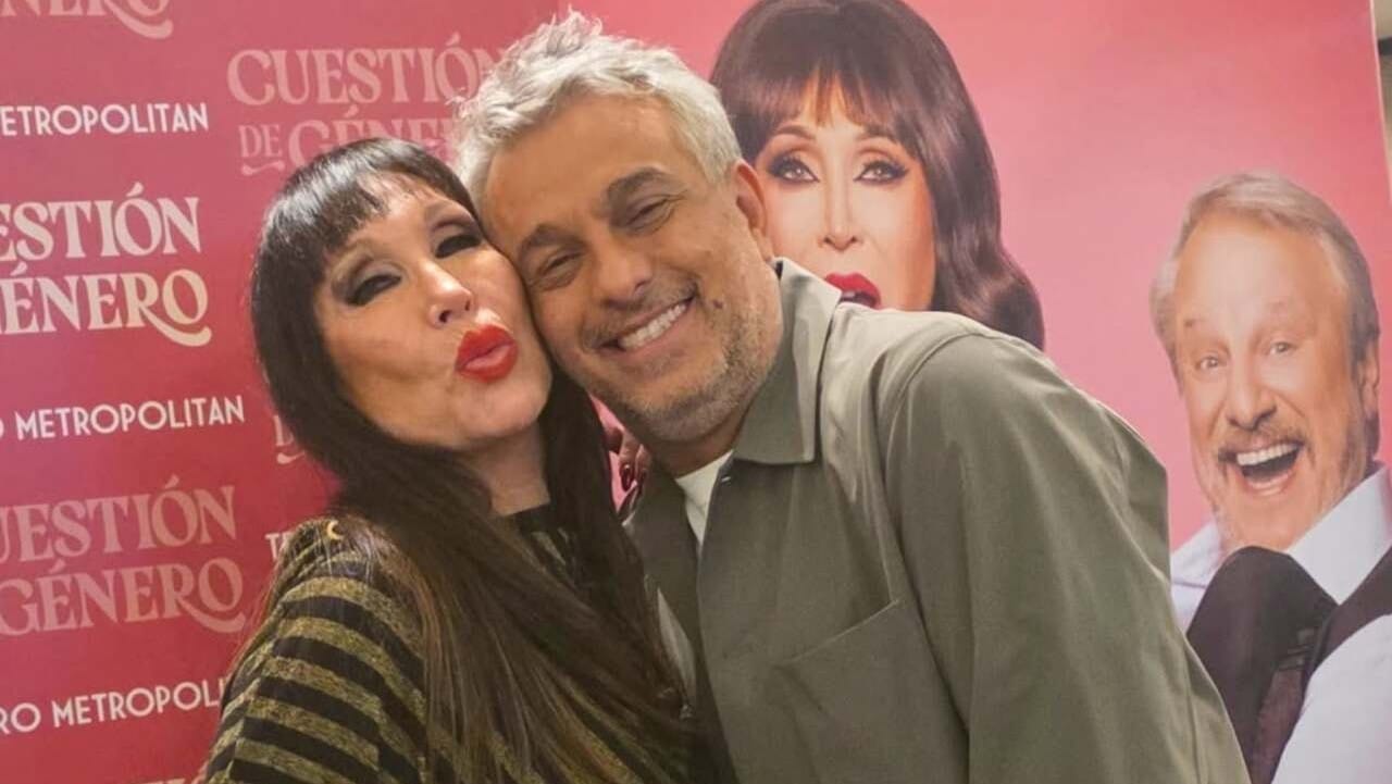 Moria Casán y Mario Massaccesi