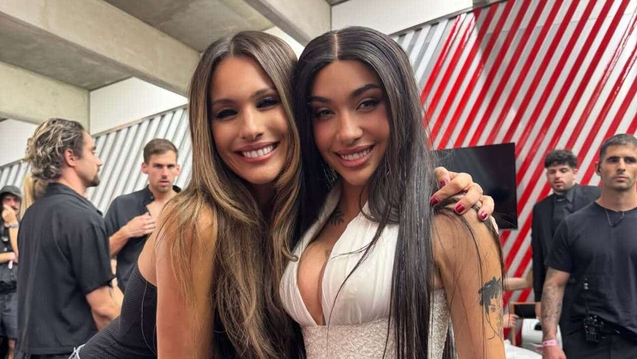 Pampita y María Becerra