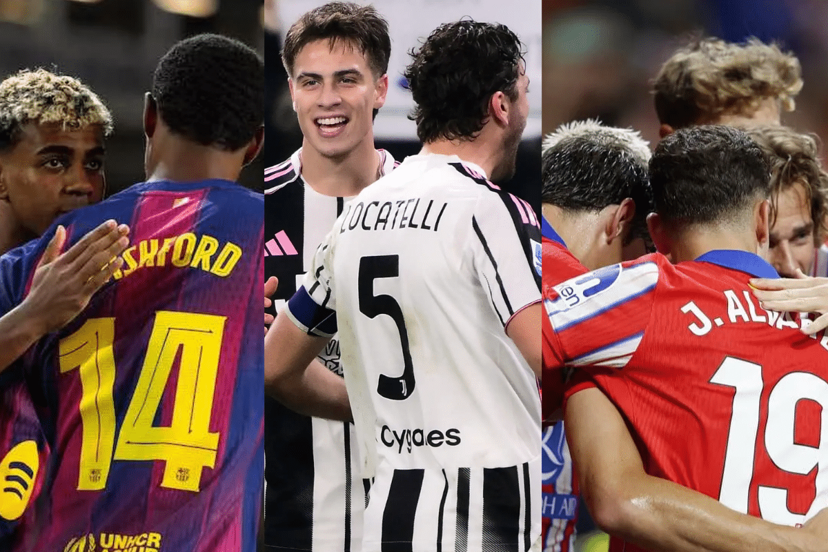 Senesi Barcelona, Juventus y Atlético