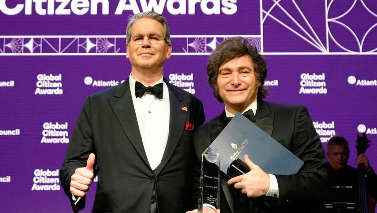 Scott Bessent Javier Milei