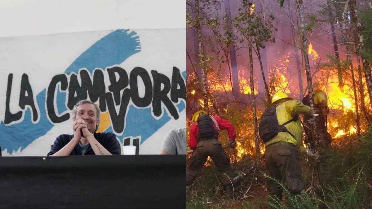La Cámpora Incendios Patagonia