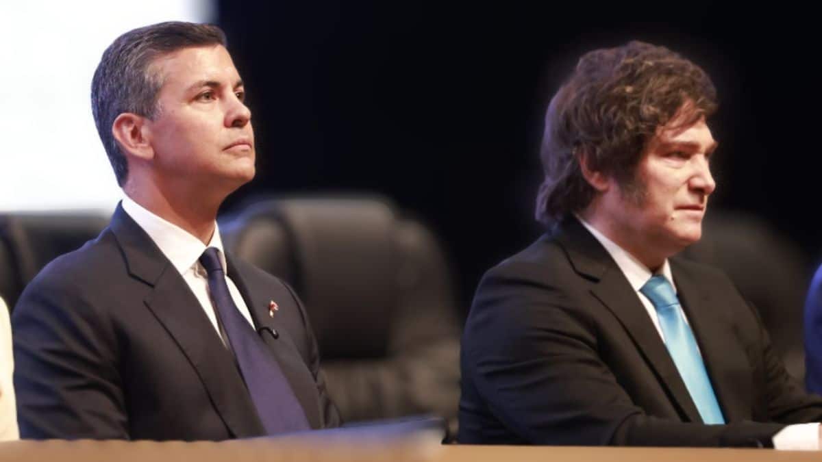 Santiago Peña Javier Milei