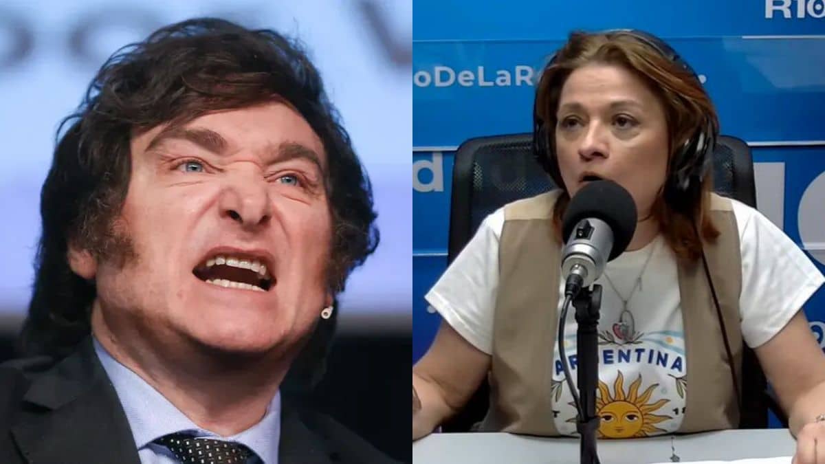 Javier Milei Marcela Feudale