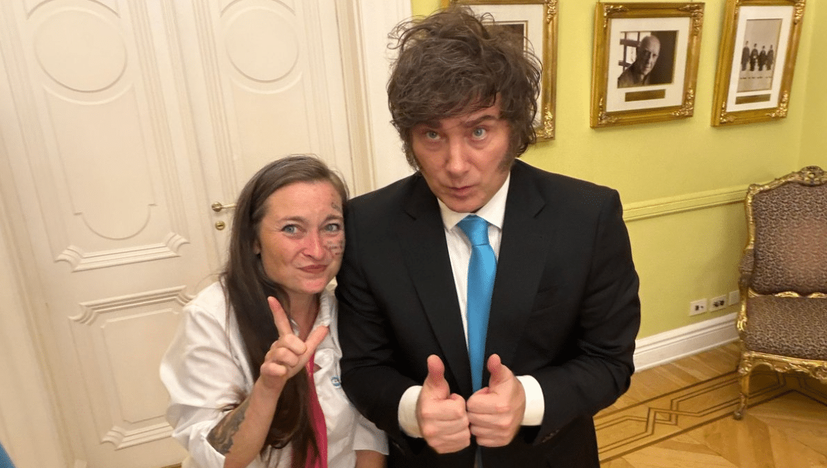 Geraldine Prais Javier Milei