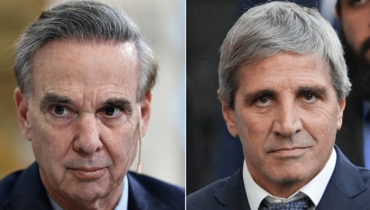 Miguel Ángel Pichetto Luis Caputo