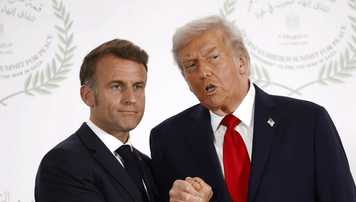Macron Trump