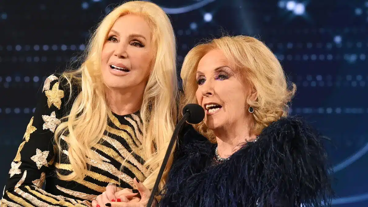 Susana Giménez y Mirtha Legrand