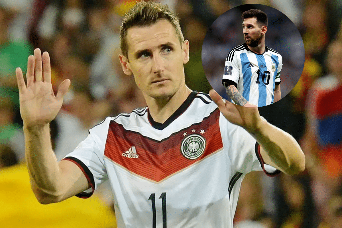 Klose Messi Mundial