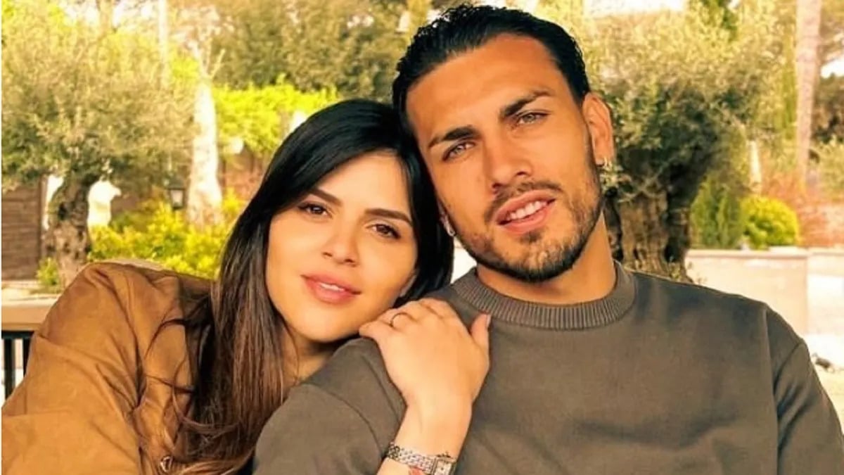 Camila Galante y Leandro Paredes