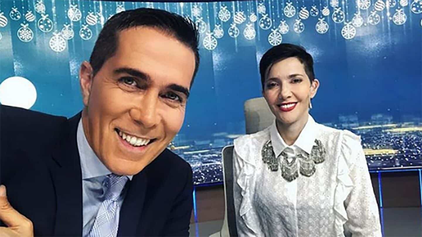 Rodolfo Barili y Cristina Pérez