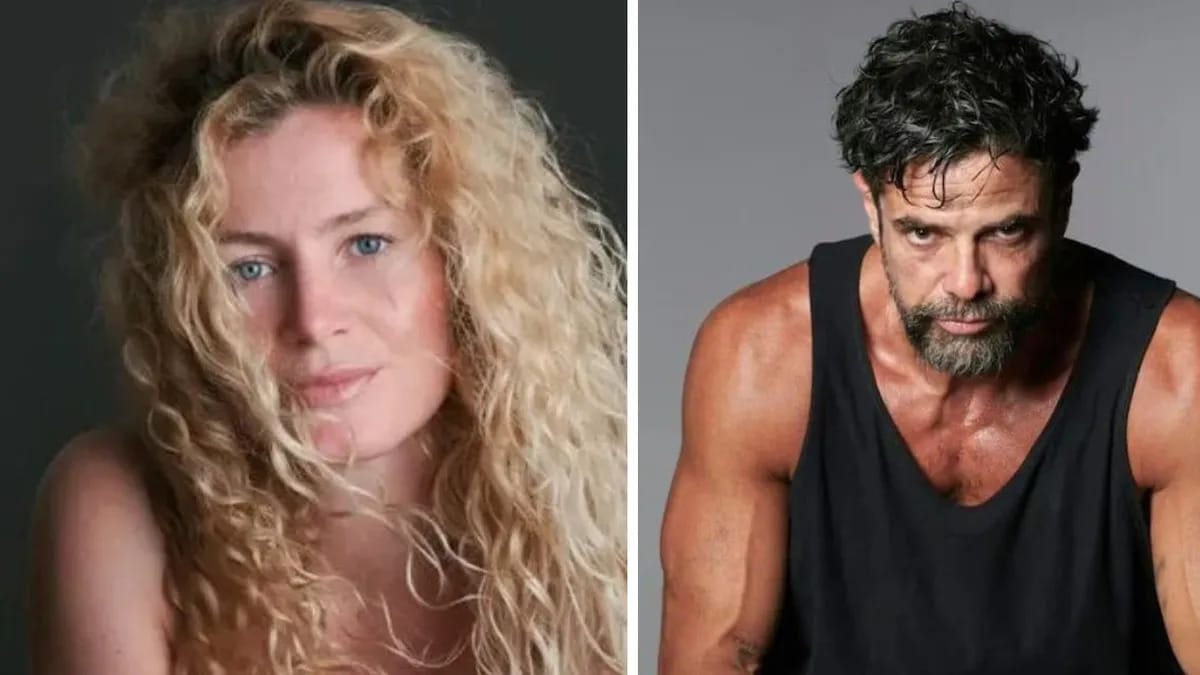 Sarah Borrell y Luciano Castro