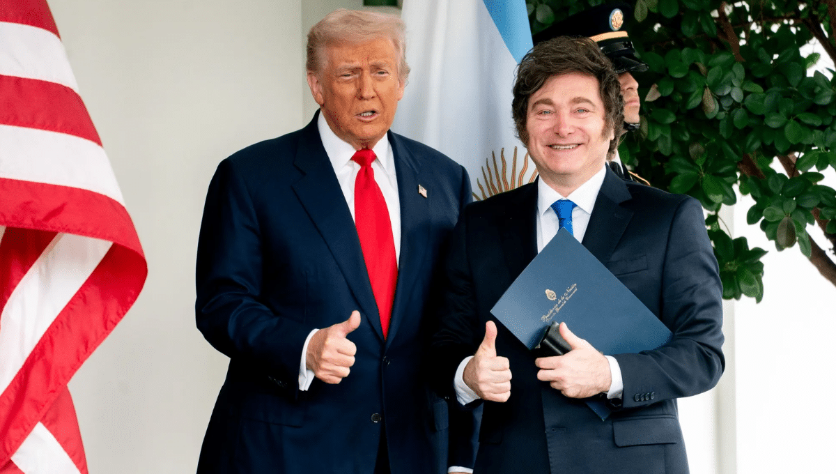 Javier Milei Donald Trump