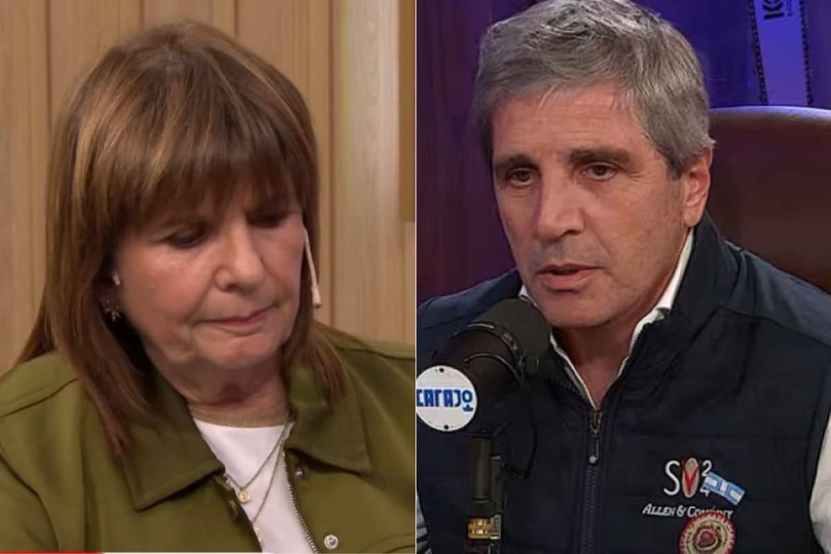 Patricia Bullrich y Luis Caputo