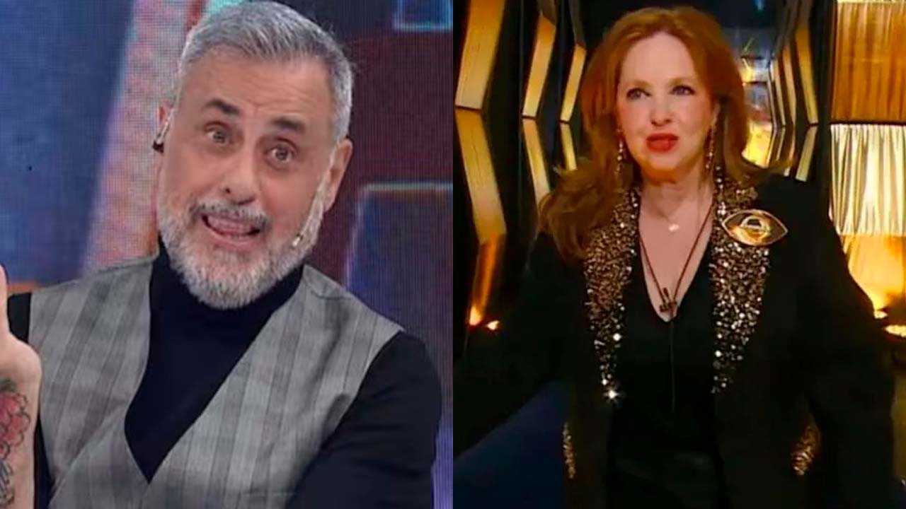 Jorge Rial y Andrea del Boca