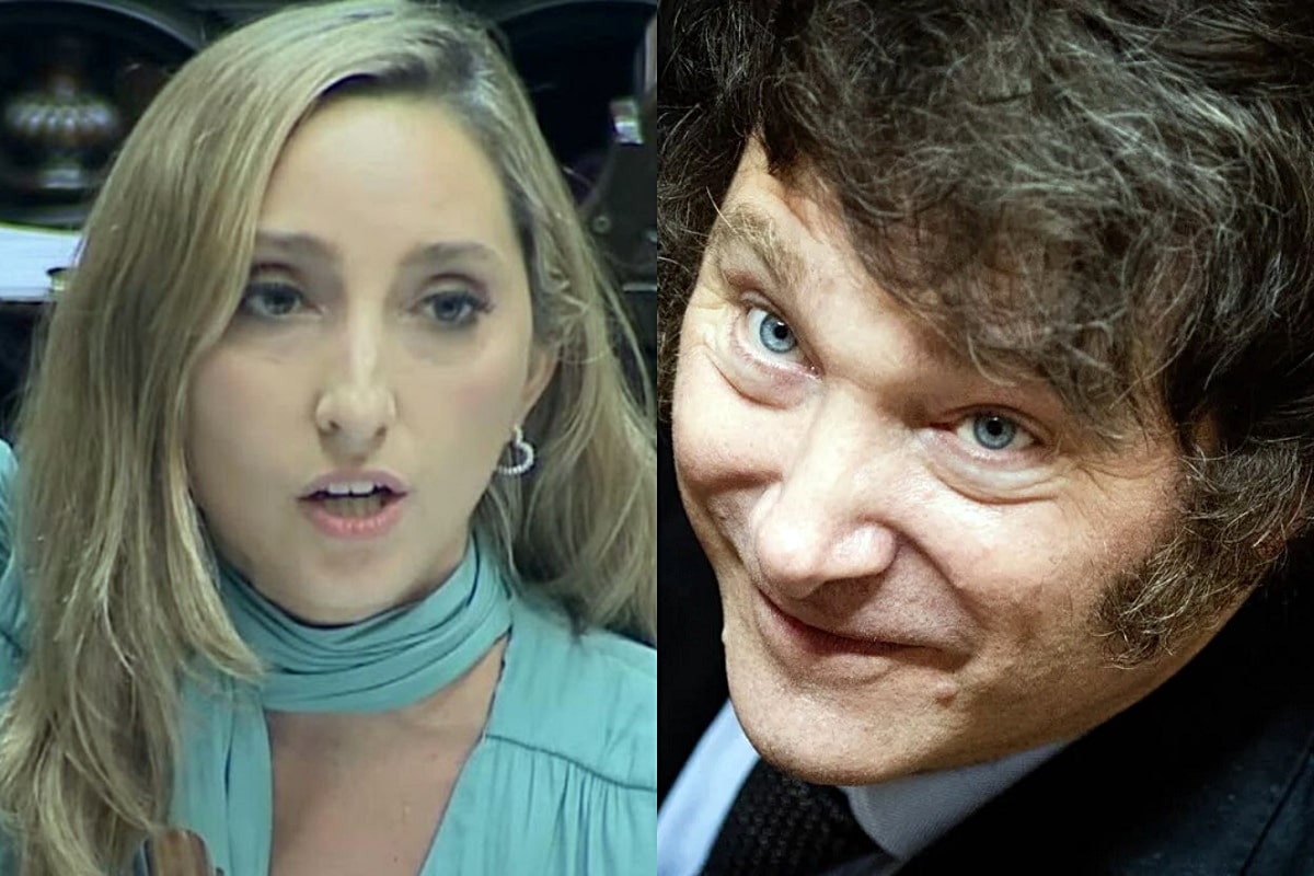 Julia Strada vs Javier Milei
