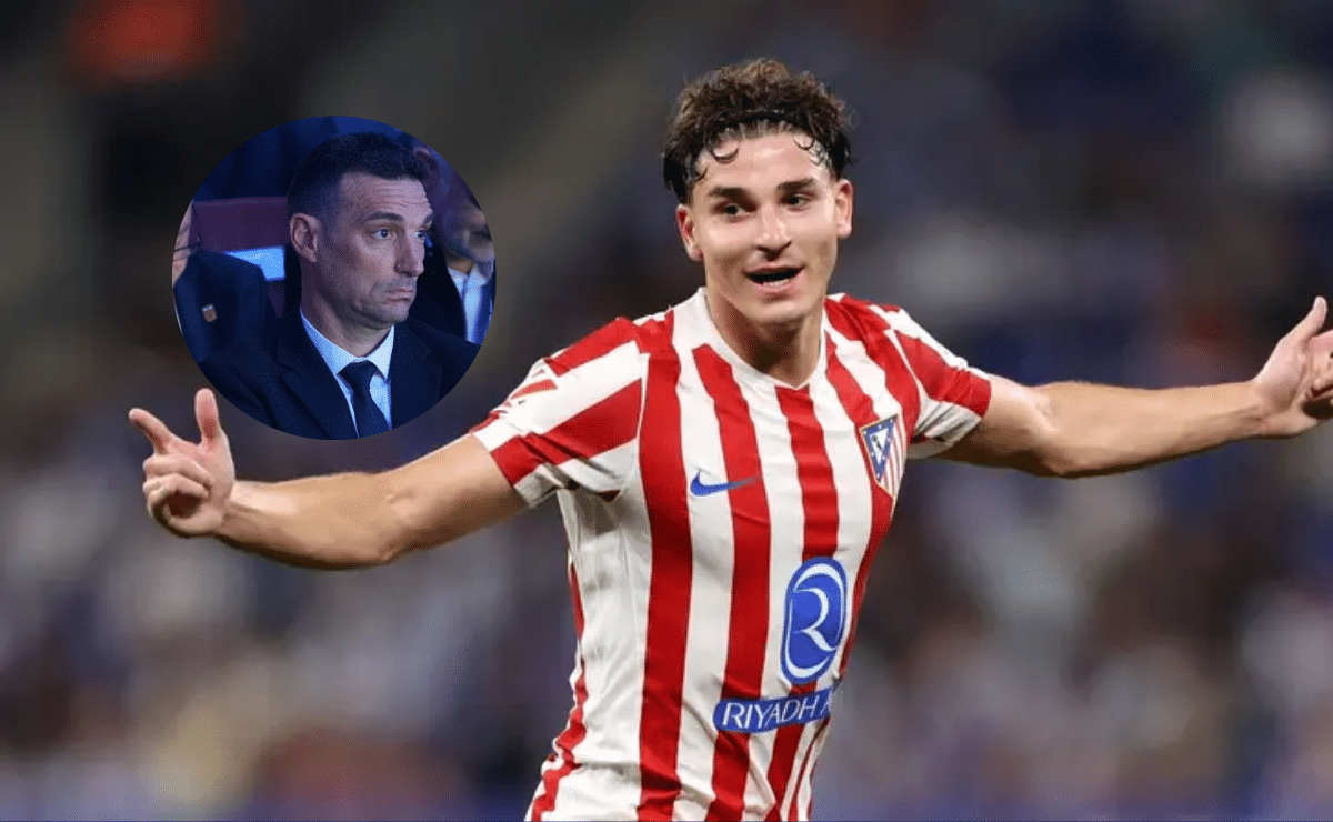 Lionel Scaloni Julián Álvarez