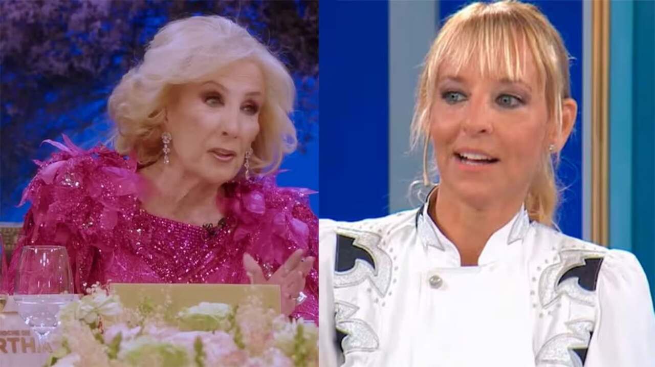 Mirtha Legrand y Jimena Monteverde