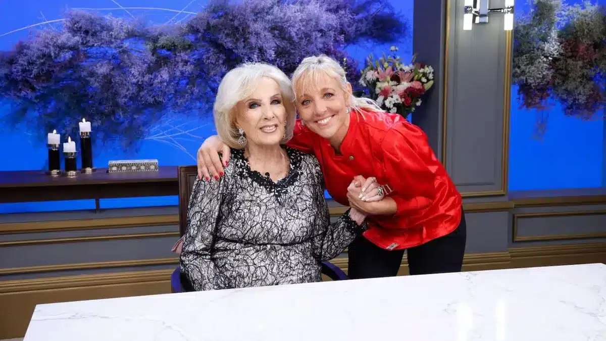 Mirtha Legrand y Jimena Monteverde