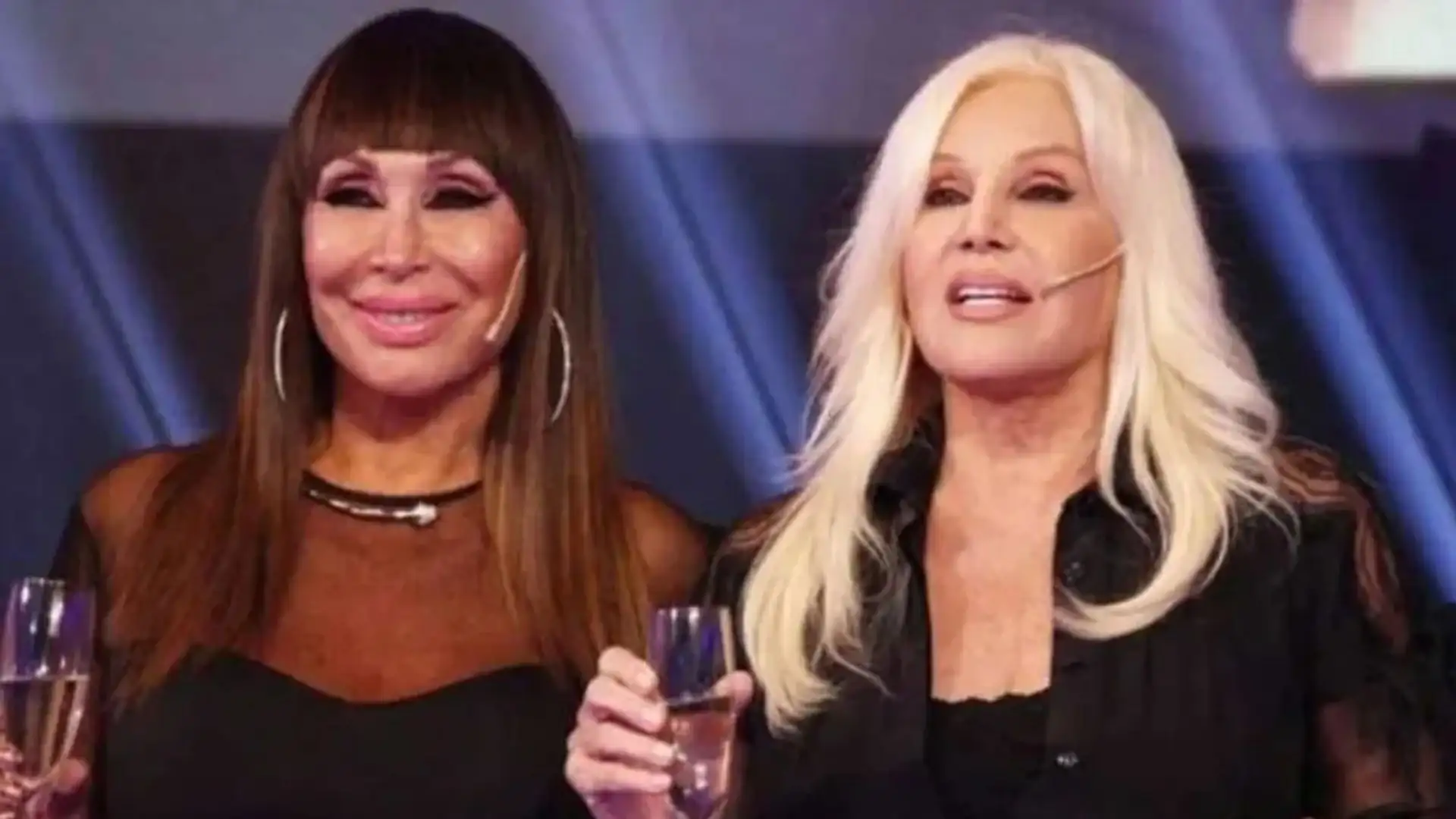 Moria Casán y Susana Giménez
