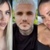 Wanda Nara, China Suárez y Mauro Icardi