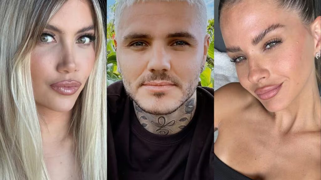 Wanda Nara, China Suárez y Mauro Icardi