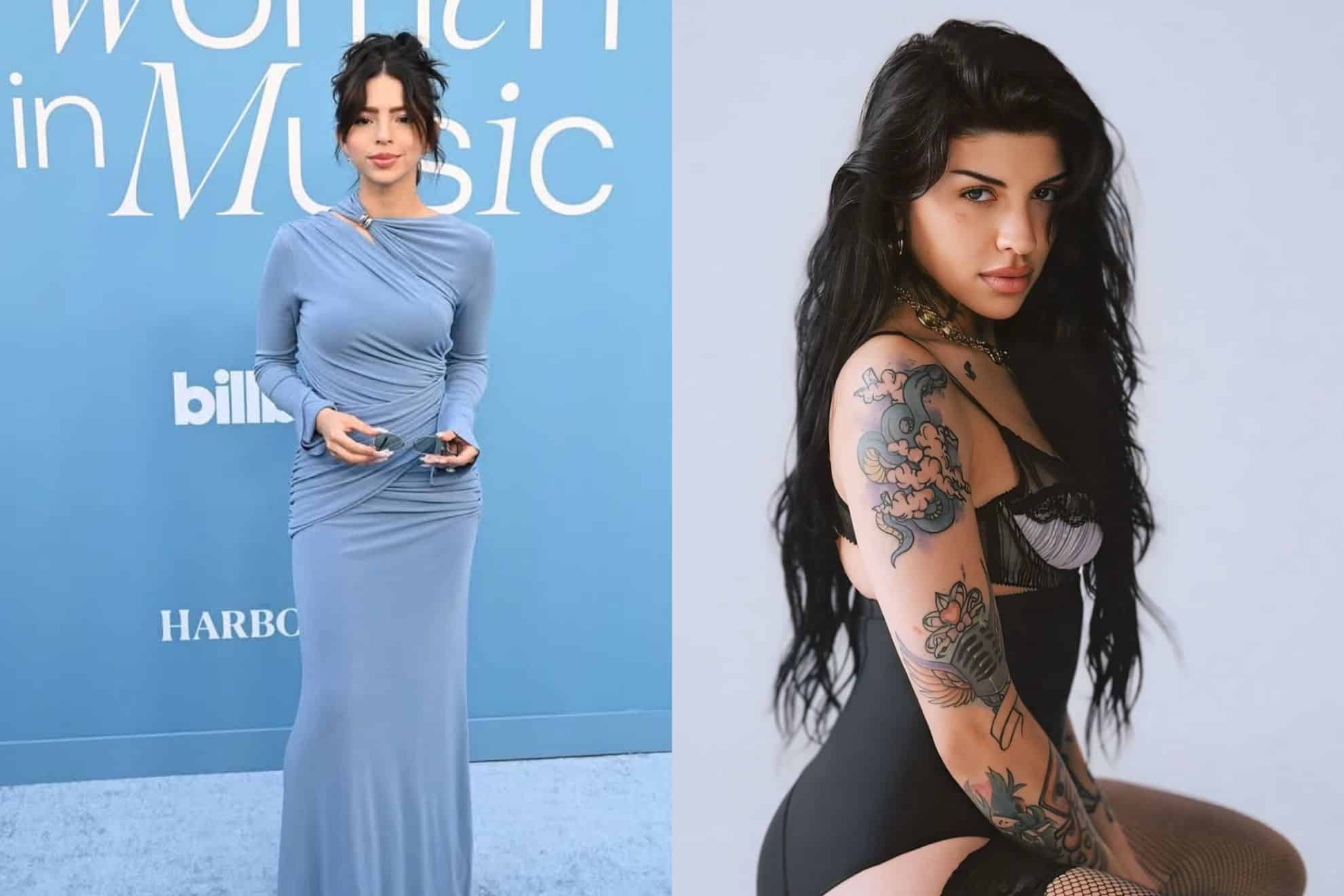 Cazzu y Ángela Aguilar