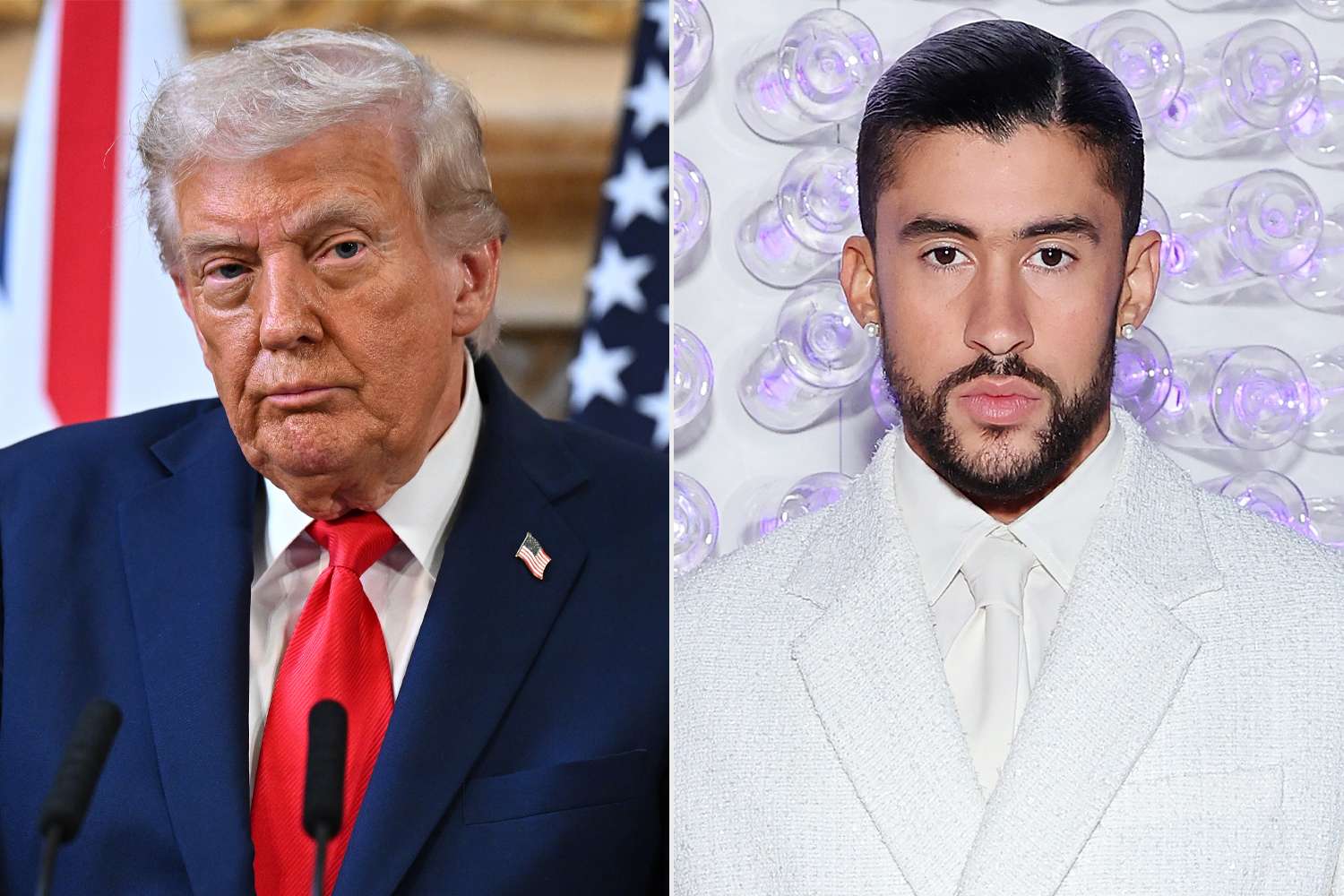 Donald Trump y Bad Bunny Super Bowl 2026