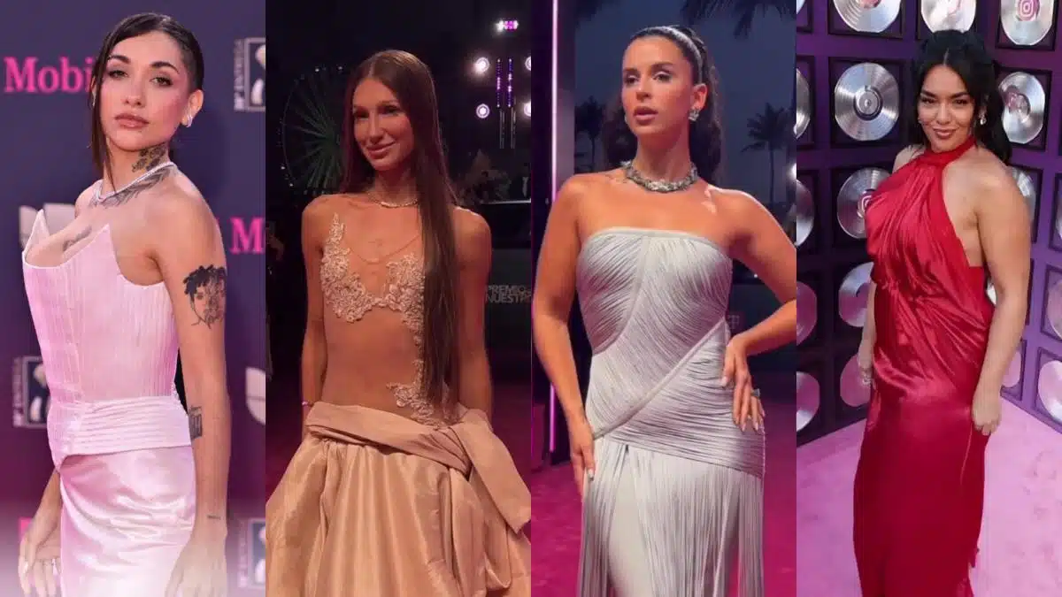 Famosas en Premios Lo Nuestro 2026