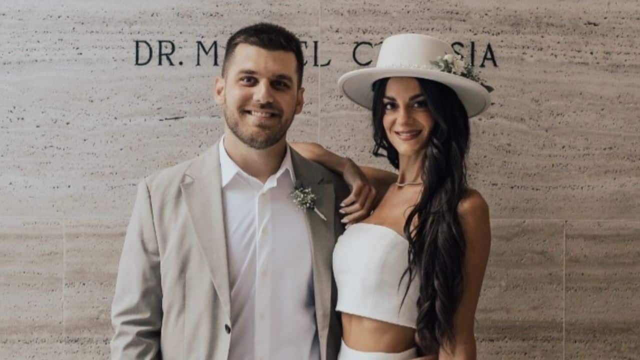 Rodrigo Valladares y Emily Lucius