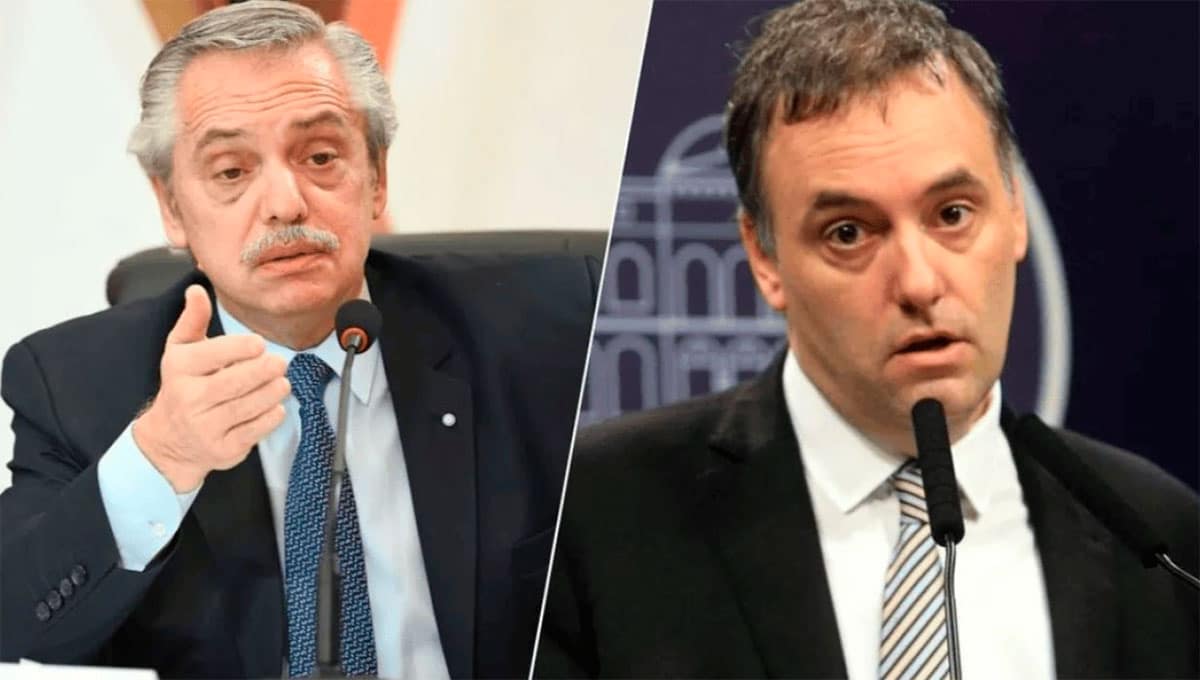 Alberto Fernández Manuel Adorni