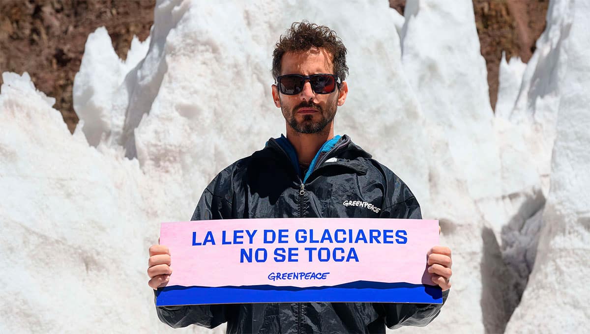 Greenpeace Ley de Glaciares